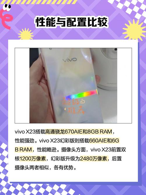 X23幻彩版和x23有什么区别