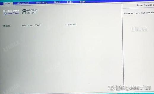 雷神911su盘bios设置