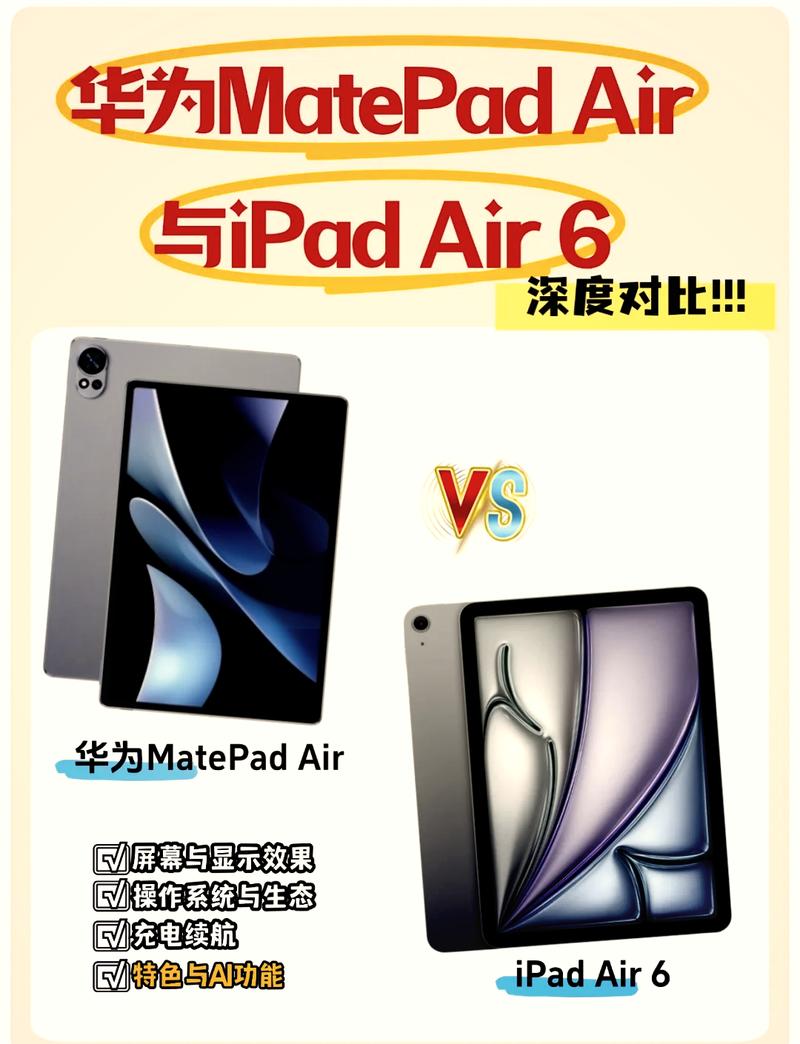 苹果iPad和华为MatePad哪个更值得选取