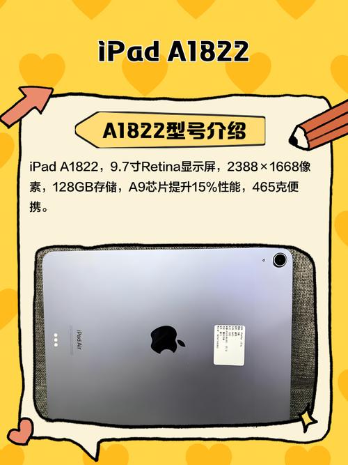 苹果a1822是ipad什么型号的?