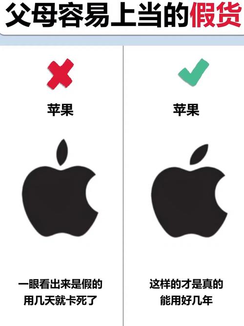 苹果怎么辨别真假