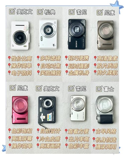 有哪位给我推荐几款性价比较高的学生用的数码相机?麻烦详细说一下...