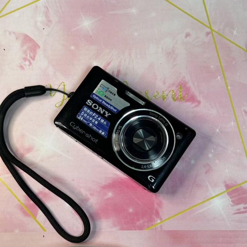 刚买的索尼数码相机,型号是DSC-W310,操作时全是外文,也没有中文说明书...