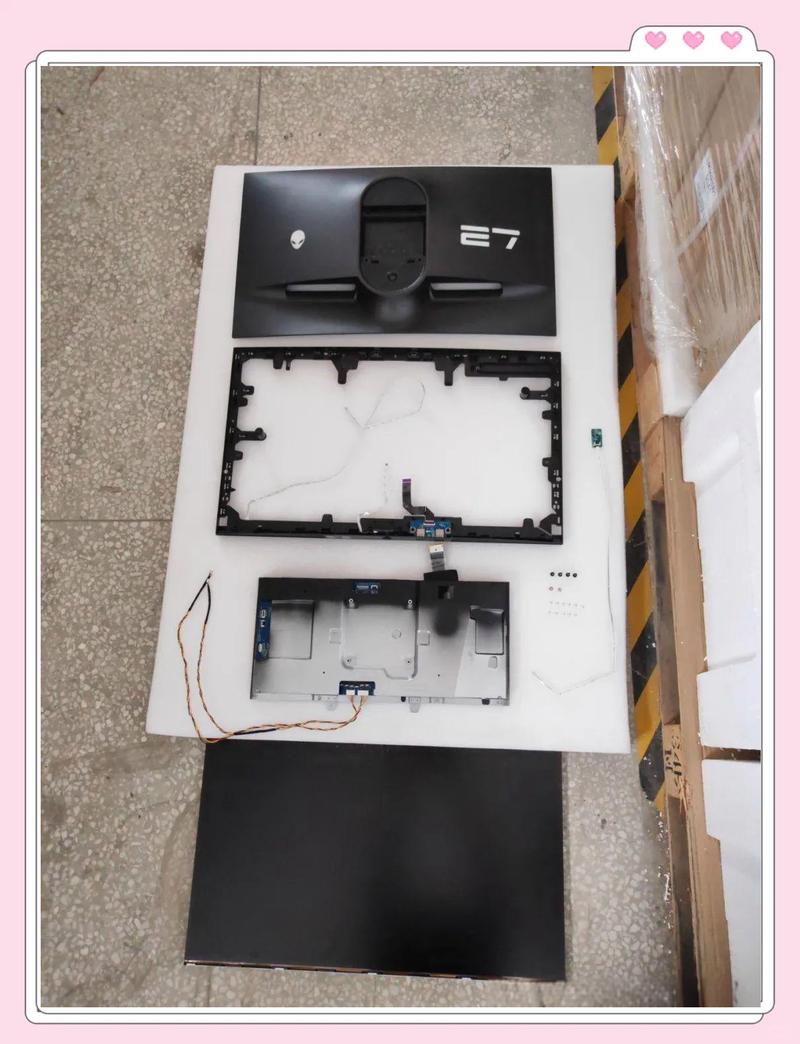 长城m930显示器怎样拆解