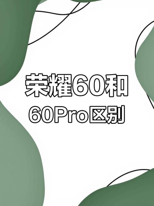 荣耀60和60pro买哪个