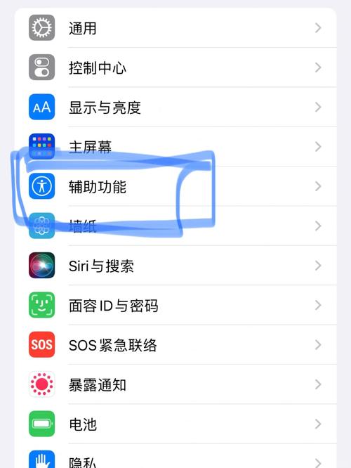 苹果6s的悬浮球怎么设置