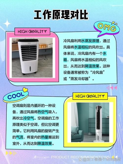 空调扇和冷风扇有什么区别?