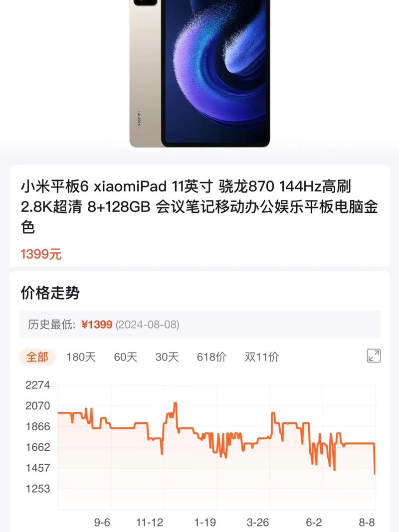 双十一小米平板会降价吗