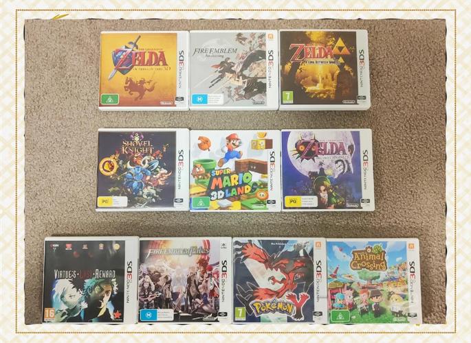 任天堂3ds有哪些游戏比较好玩的?