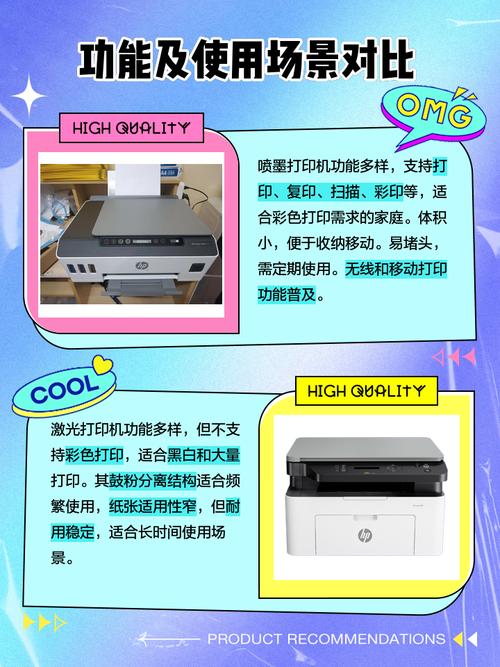 家庭用打印机选激光还是喷墨好