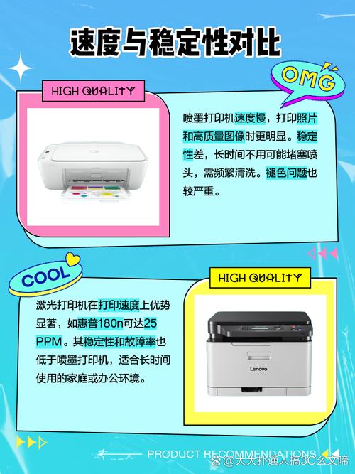 打印机激光的好还是喷墨的好