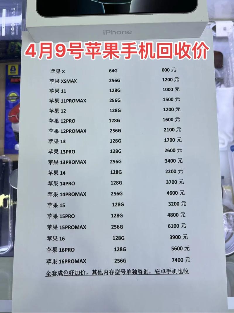 坏掉的苹果手机能卖多少钱