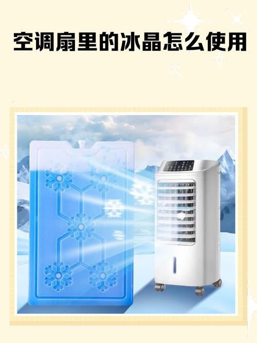 冷风扇的冰晶怎么使用