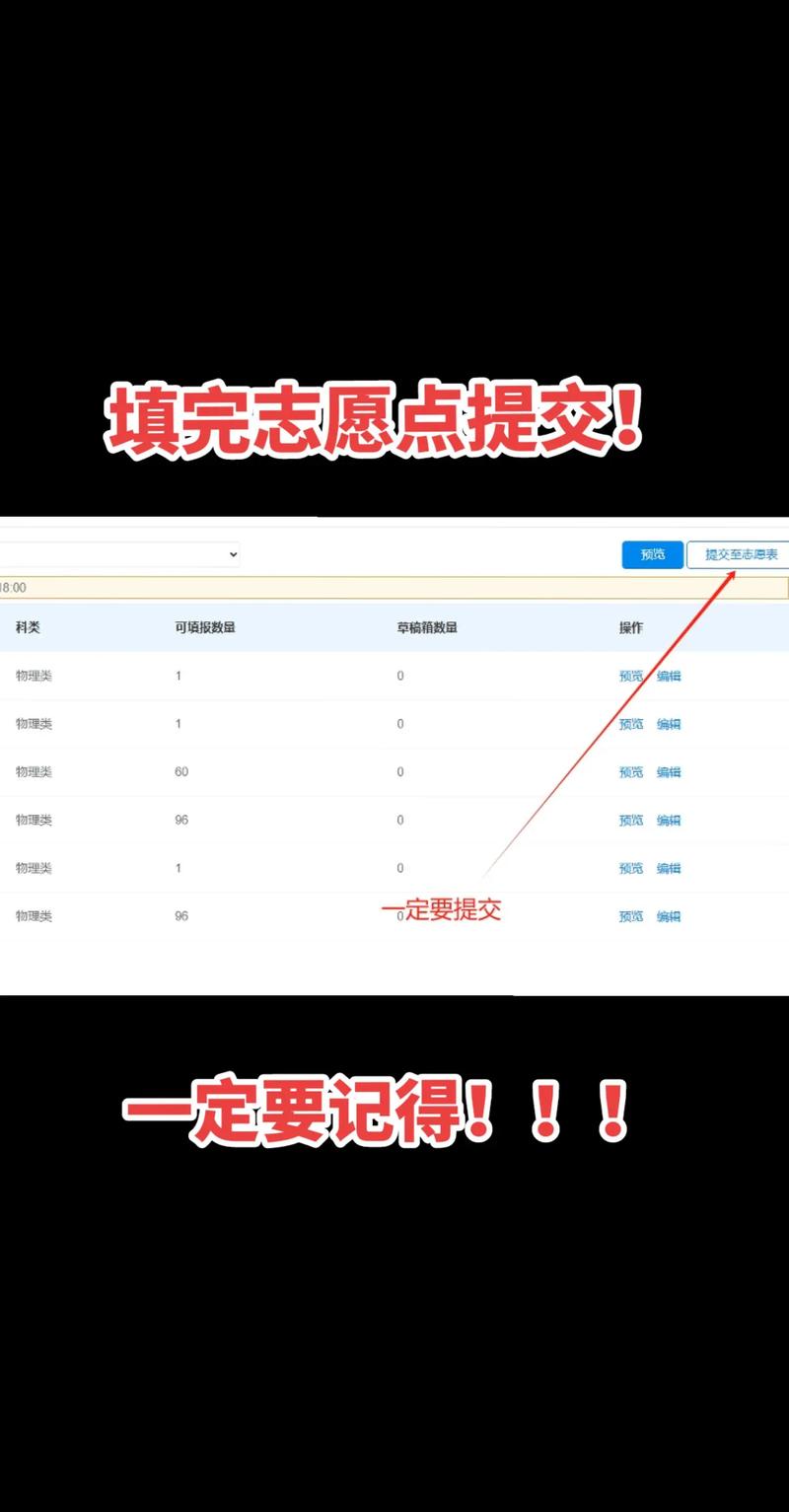 电脑上填完志愿怎么提交
