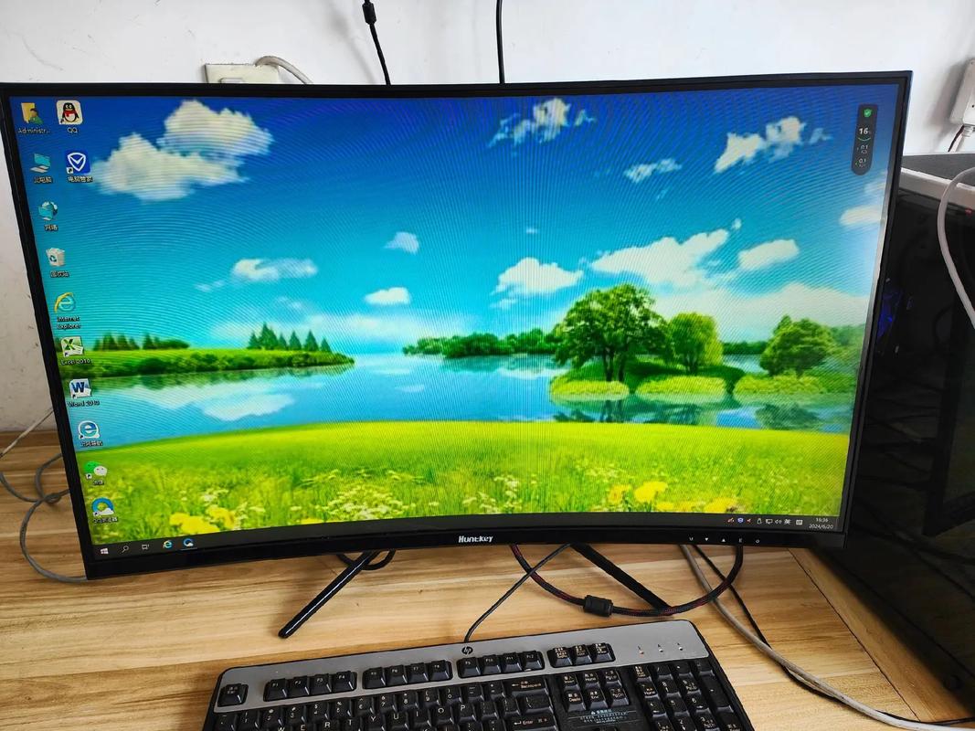 电脑显示器曲面和平面的区别大吗,台式显示器买什么牌子质量好