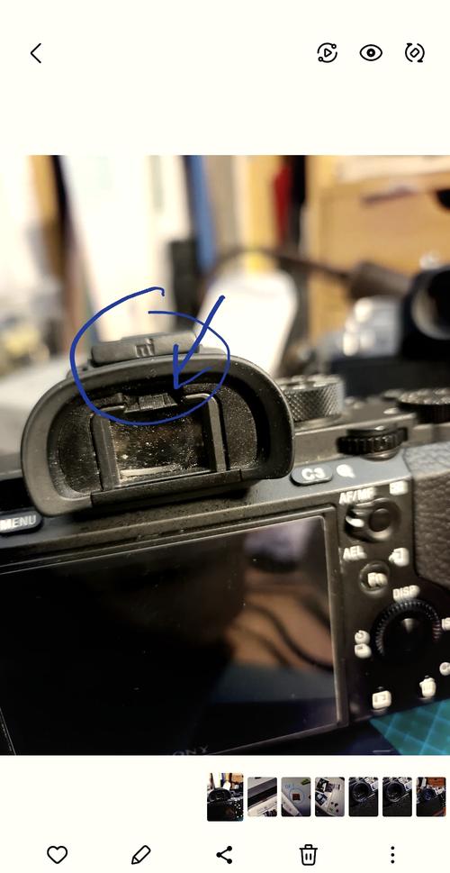 索尼a7怎么把取景器关闭