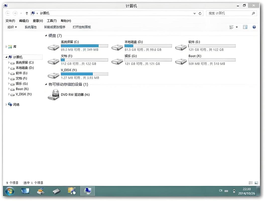 电脑硬盘f电脑上C盘D盘E盘F盘各是什么意思