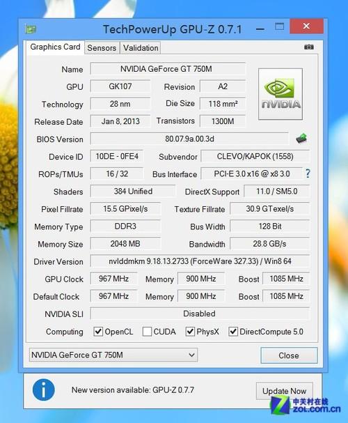 NVIDIAGeForceGT750M能流畅运行哪些大型3D游戏?