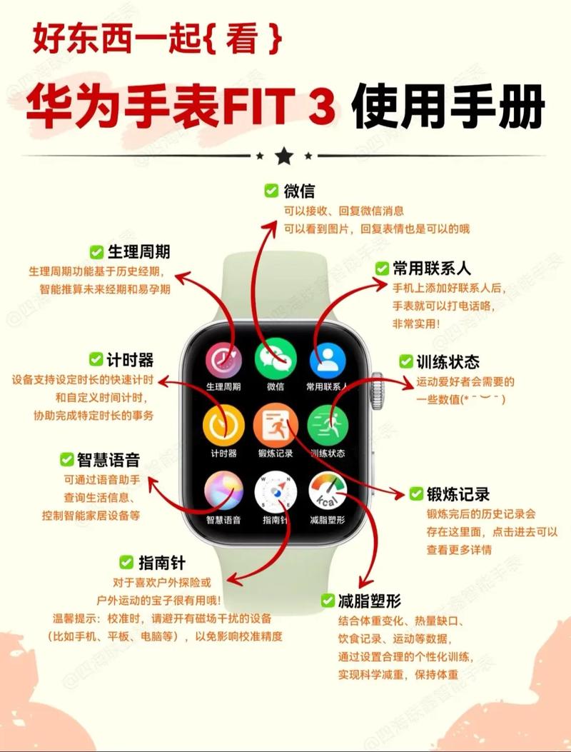 华为手环3pro使用方法