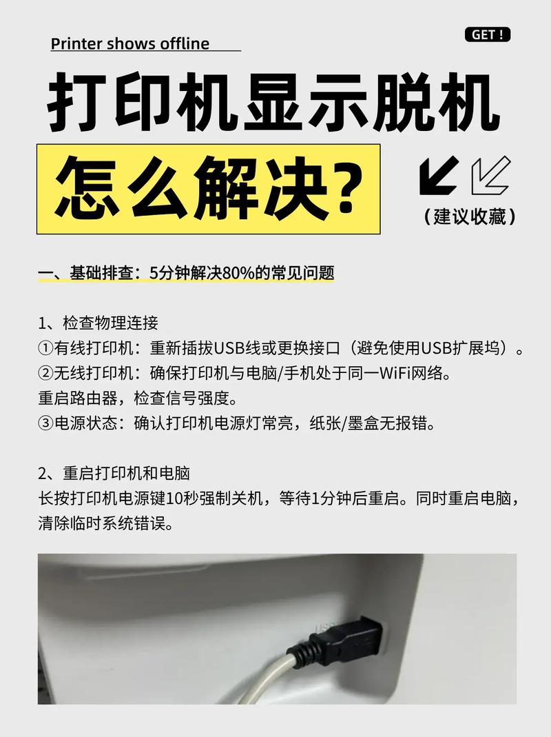 打印机显示脱机状态怎么办