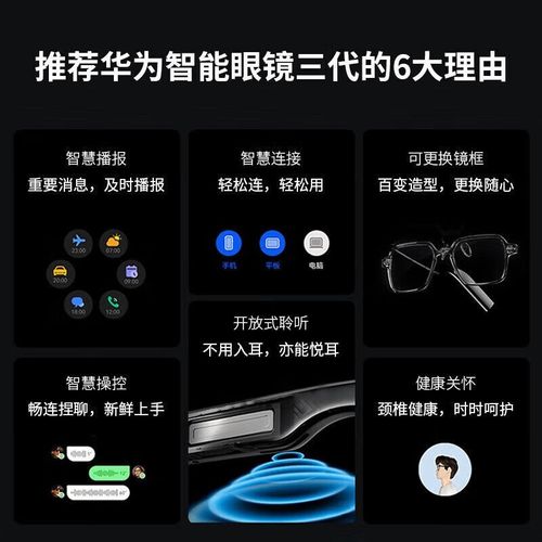 华为智能眼镜别人能听到声音吗