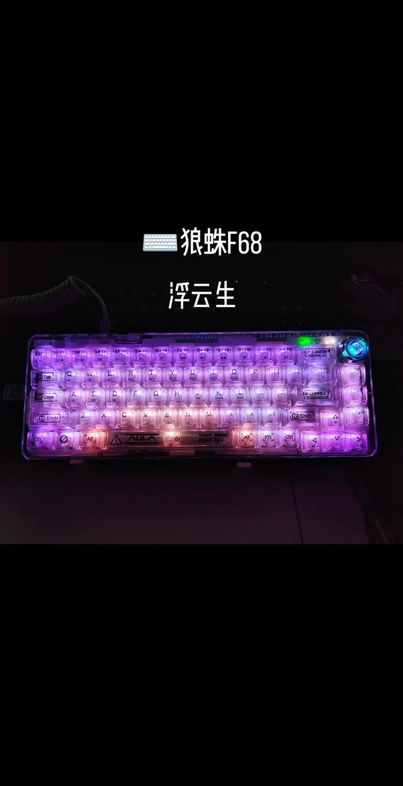 狼蛛收割者机械键盘背光游戏金属键盘灯可以关掉么