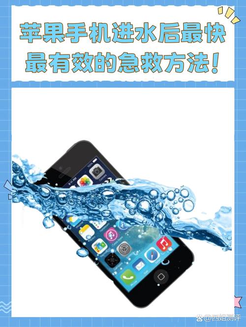 苹果手机进水了怎么办,开不了机了