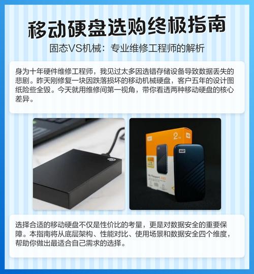 移动硬盘选机械还是固态优缺点