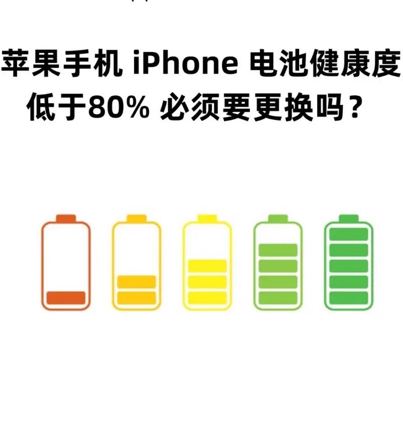 iPhone电池寿命在80%左右就需要换吗?