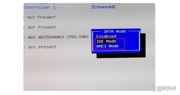 ...内置硬盘了重装系统时按了强制关机现在电脑找不到硬盘了