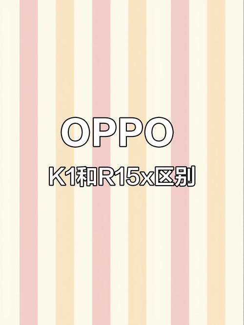 oppok1和oppor15x哪个好?
