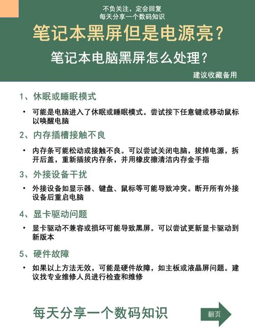 笔记本电脑黑屏怎么办灯是亮得?