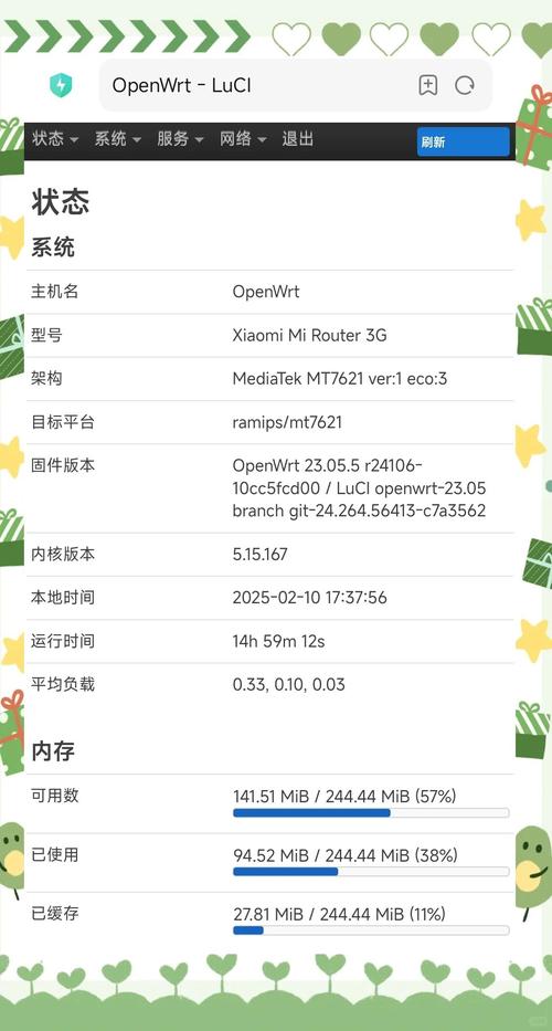 小米路由器3能刷梅林固件吗