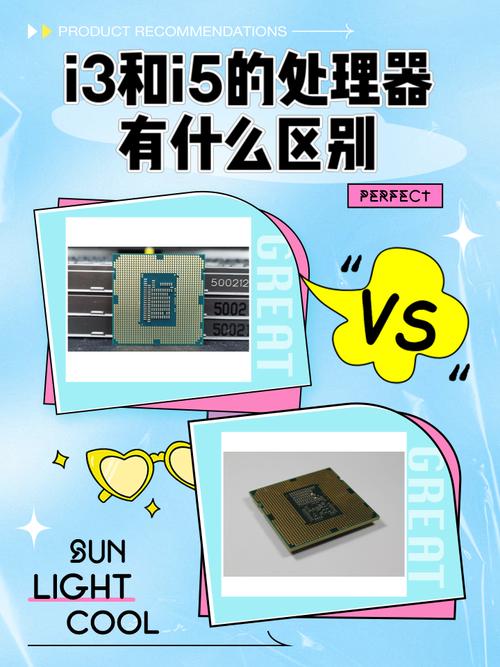 戴尔惠普i3和i5的区别