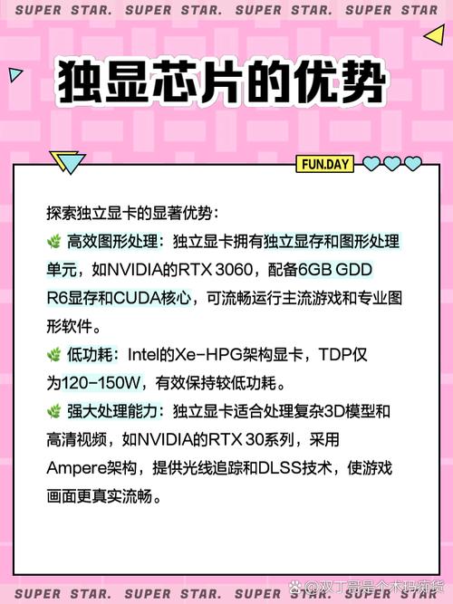 自研芯片和独显芯片有什么区别
