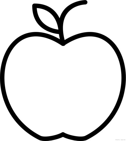 怎样画出简单好看的苹果简笔画?
