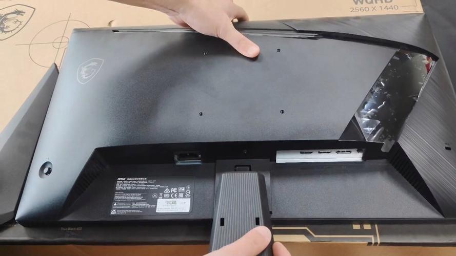 飞利浦240v5q显示器底座怎么拆