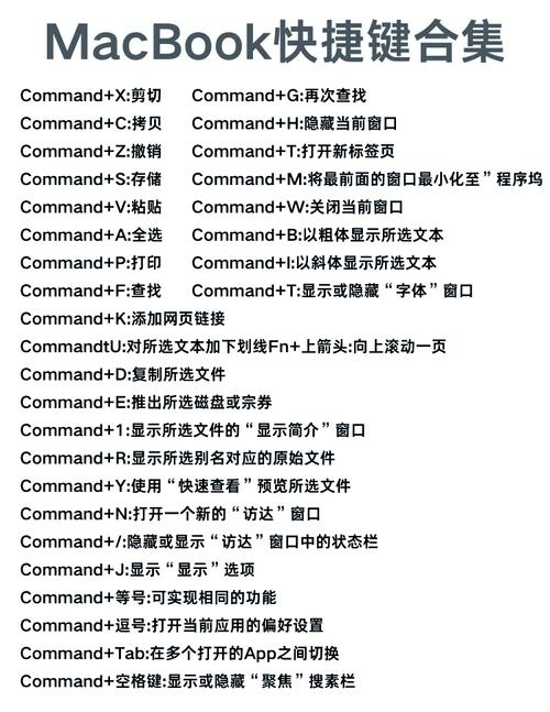 苹果键盘的快捷键是什么?