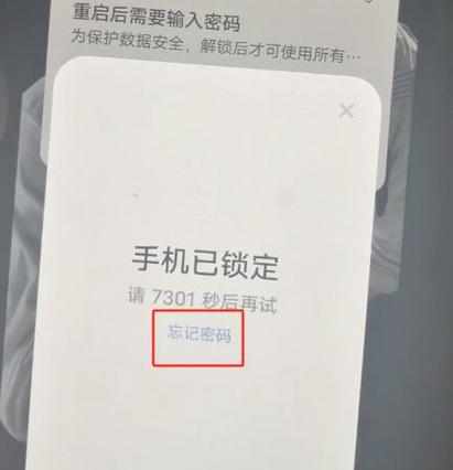 vivox9plus密码忘记了怎么解锁啊