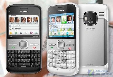 诺基亚e500算是中端机吗?