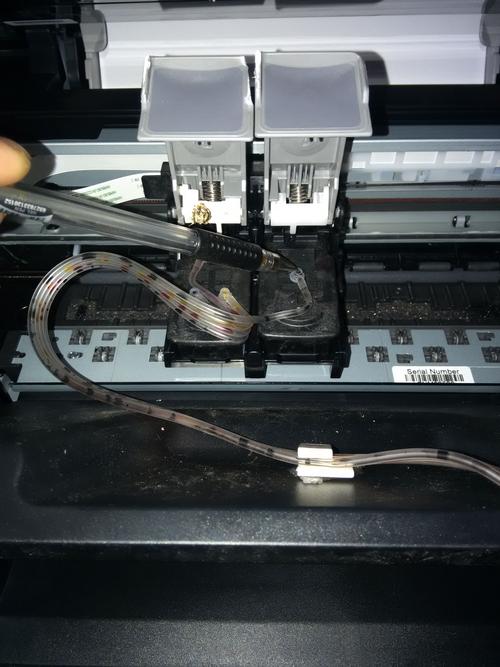 急求助!!佳能MP288打印机打印出来不清晰,如图