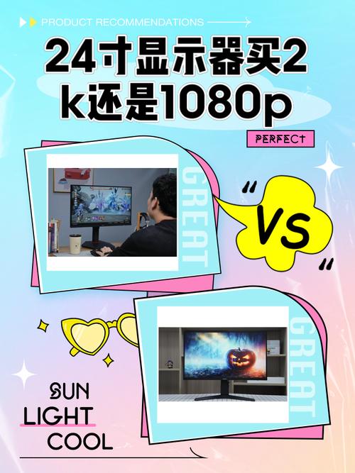 24寸显示器选1080还是2K,买24寸显示器有必要选2k吗?
