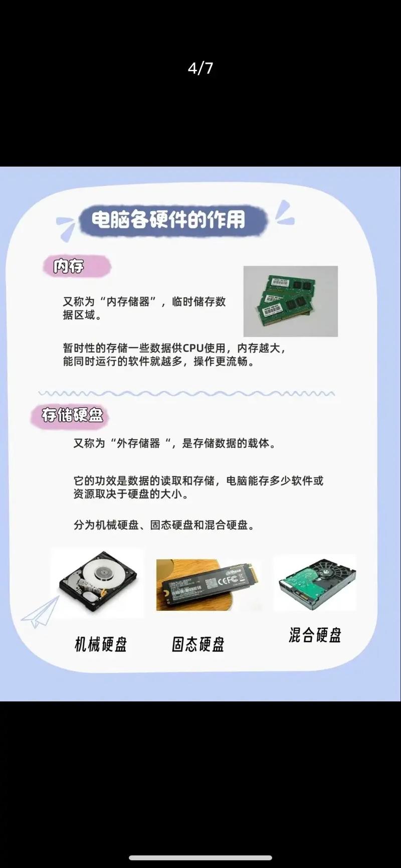 电脑八大硬件基础科普,看完就没有你不认识