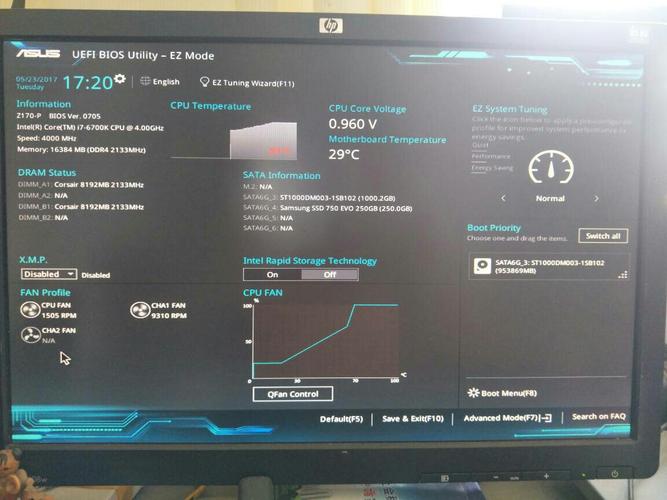 一开机CPU温度太高。。没有运行任何东西!!