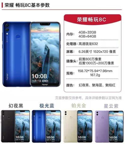 荣耀畅玩8c参数