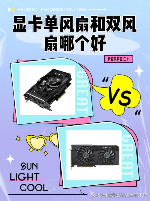 显卡单风扇和双风扇产品,性能有差别吗