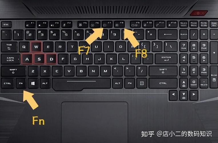 笔记本电脑调节亮度快捷键?