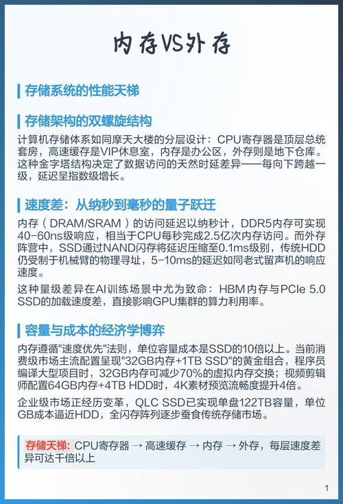 闪存和内存的区别