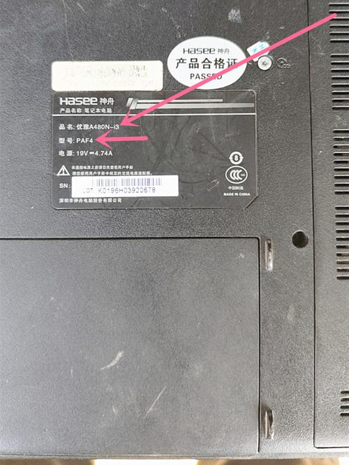 神舟电脑操作系统序列号神舟笔记本怎样查序列号