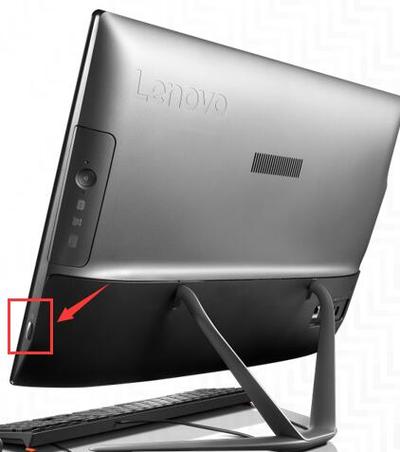 一体机电脑的开机键在哪里啊!?